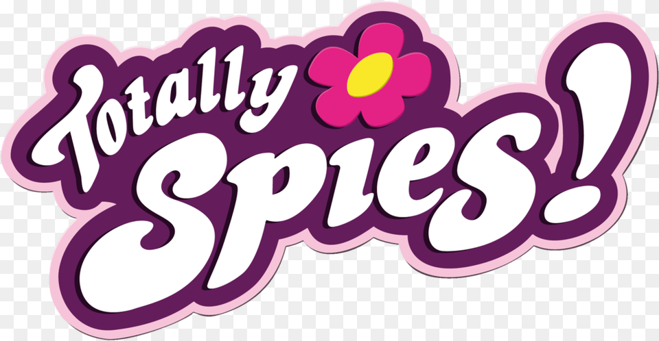 Totally Spies Logo Totally Spies Logo, Purple, Sticker, Text Free Transparent Png