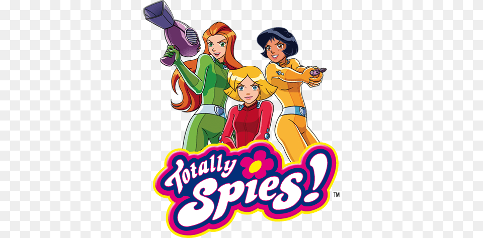 Totally Spies Totally Spies Stickers, Publication, Book, Comics, Baby Png Image
