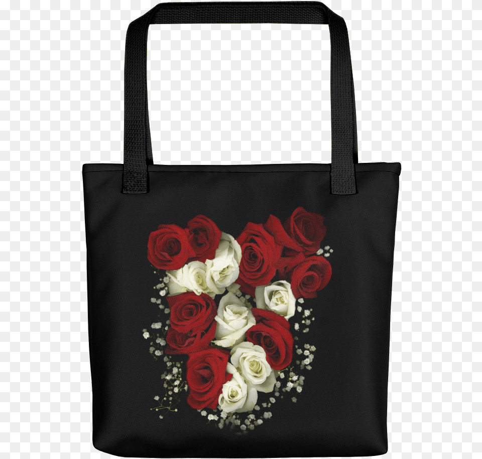 Tote Bag Black, Accessories, Rose, Plant, Handbag Free Png