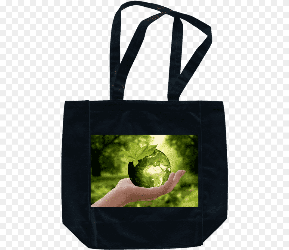 Totebag Green Earth Tote Bag Tote Bag, Tote Bag, Accessories, Handbag, Sphere Free Png Download
