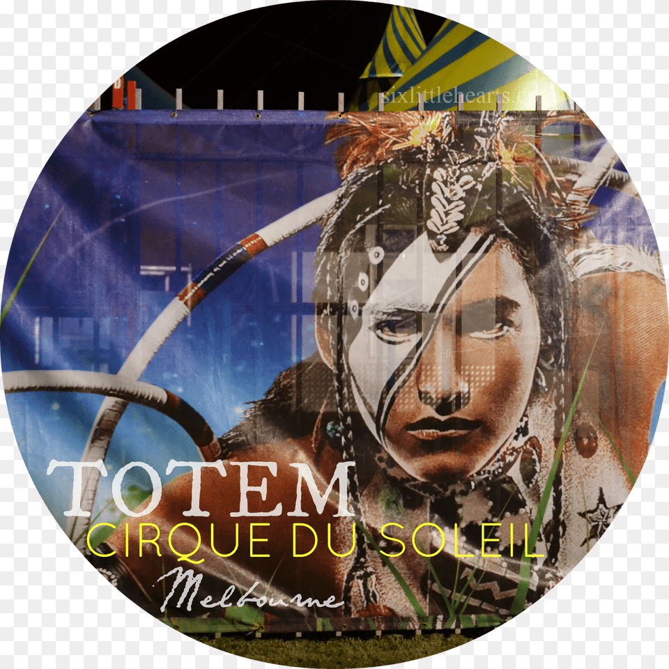Totem Cirque Du Soleil Cover Dvd, Disk, Adult, Female, Person Free Png