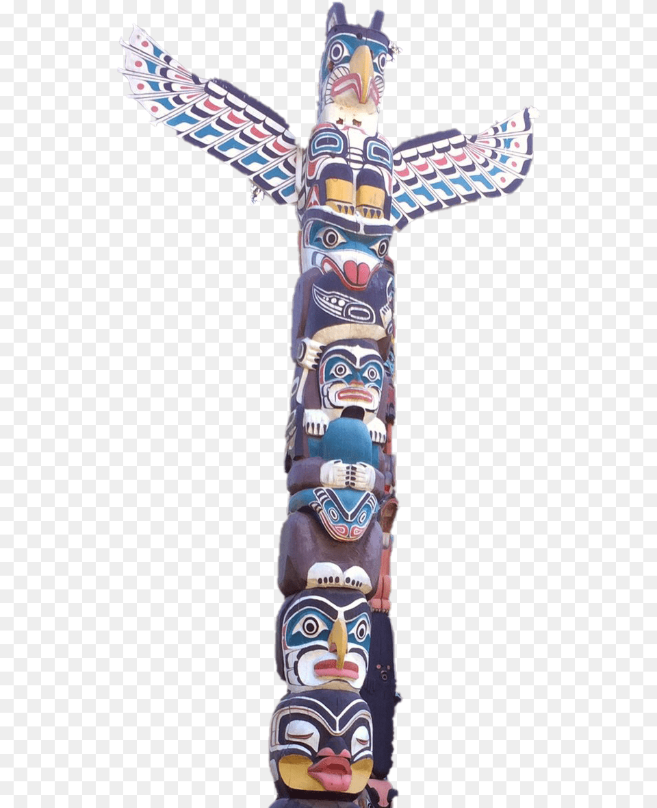 Totem Pic Stanley Park Totem Poles, Architecture, Emblem, Pillar, Symbol Free Transparent Png