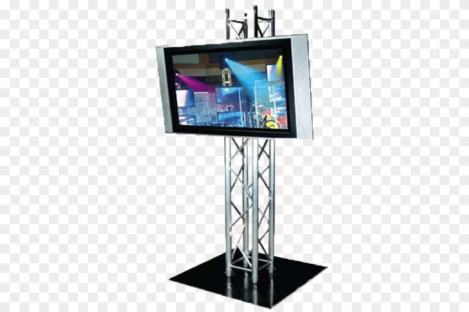 Totem Truss Stand Tv Mounting Stage Truss Tv Mount, Computer Hardware, Electronics, Hardware, Monitor Free Transparent Png