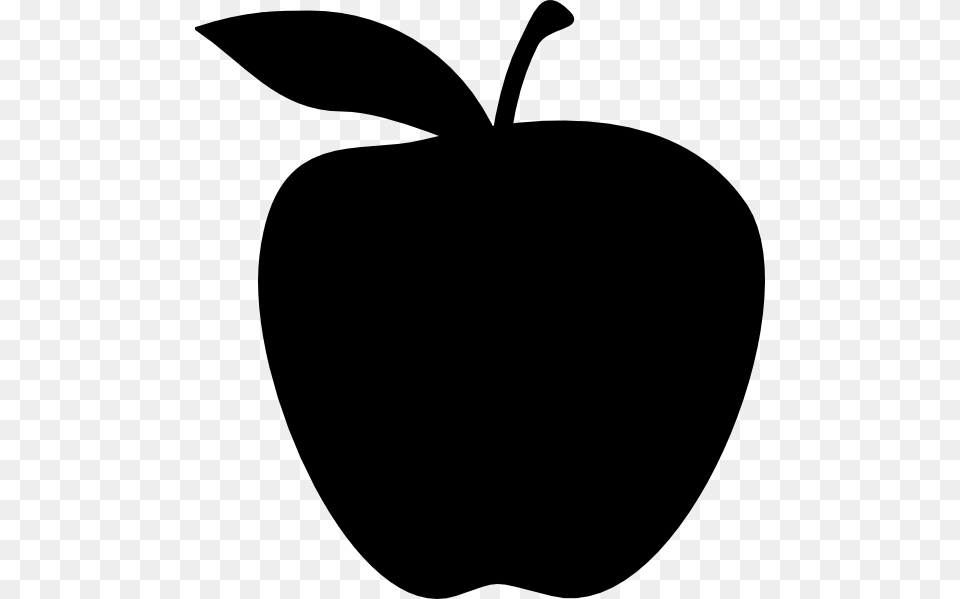 Totetude Apple Clip Art Shadow Image Of Apple, Food, Fruit, Plant, Produce Free Transparent Png