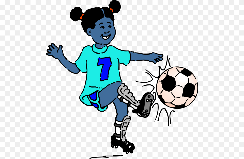 Toto We Re Not In Kansas Anymore Girl Playing Soccer Clipart, Ball, Football, Soccer Ball, Sport Free Transparent Png