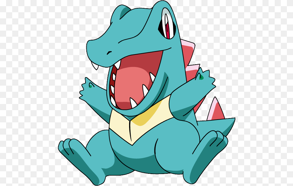 Totodile, Animal, Fish, Sea Life, Shark Free Transparent Png