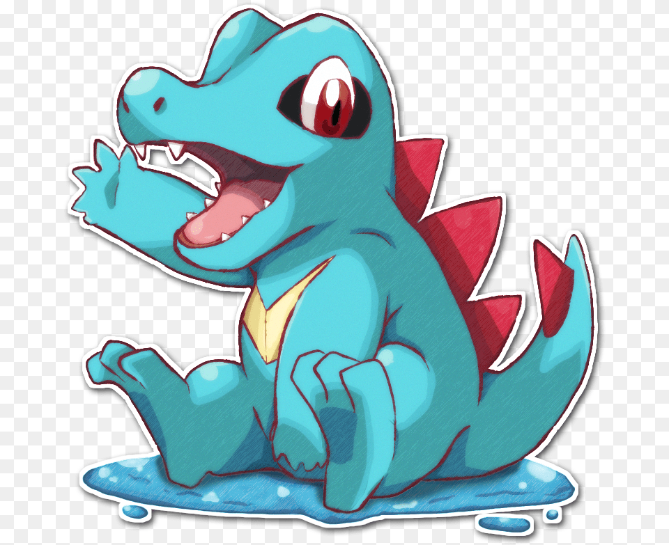 Totodile Cute Totodile Pokemon, Baby, Person, Animal Png