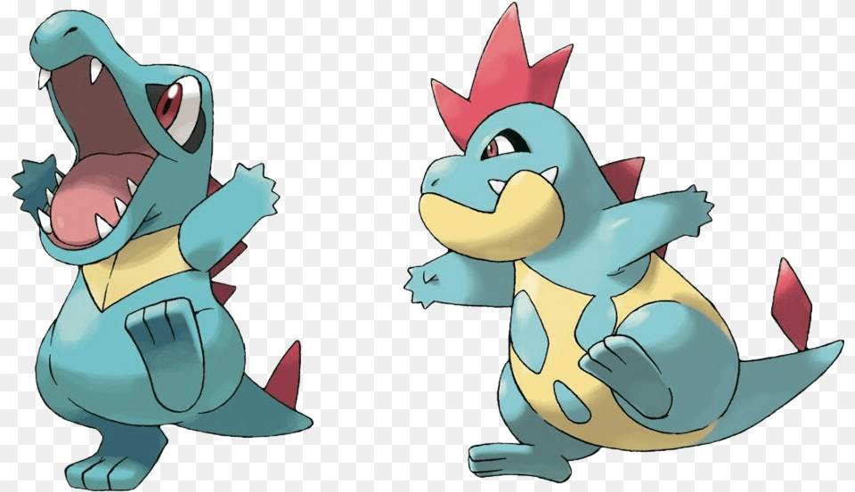 Totodile Evolution, Cartoon, Baby, Person Free Transparent Png