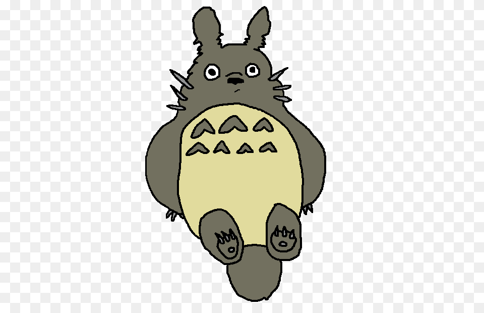 Totoro, Baby, Person, Face, Head Png Image