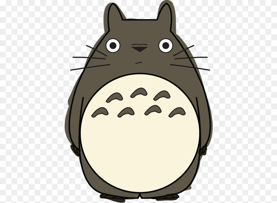 Totoro, Face, Head, Person, Baby Free Png