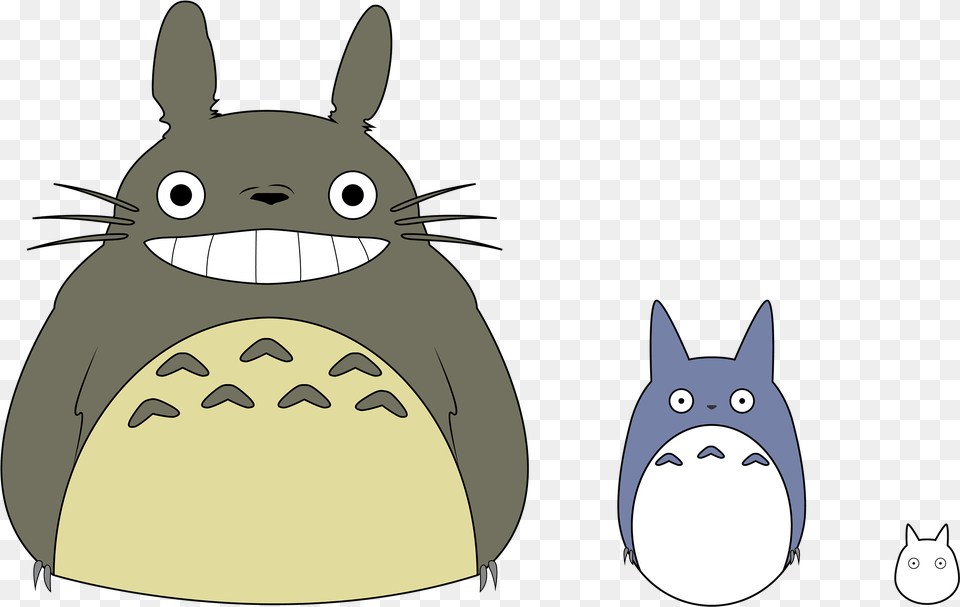 Totoro Illustration, Face, Head, Person, Baby Png Image