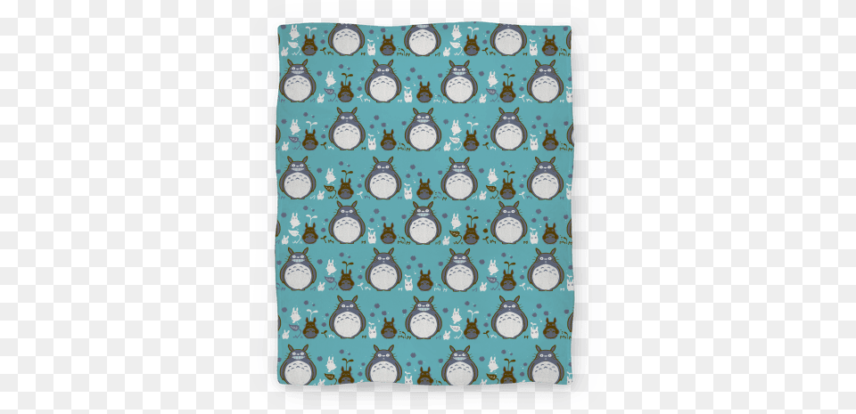 Totoro Pattern Blanket Blanket Totoro Pattern, Home Decor Free Png