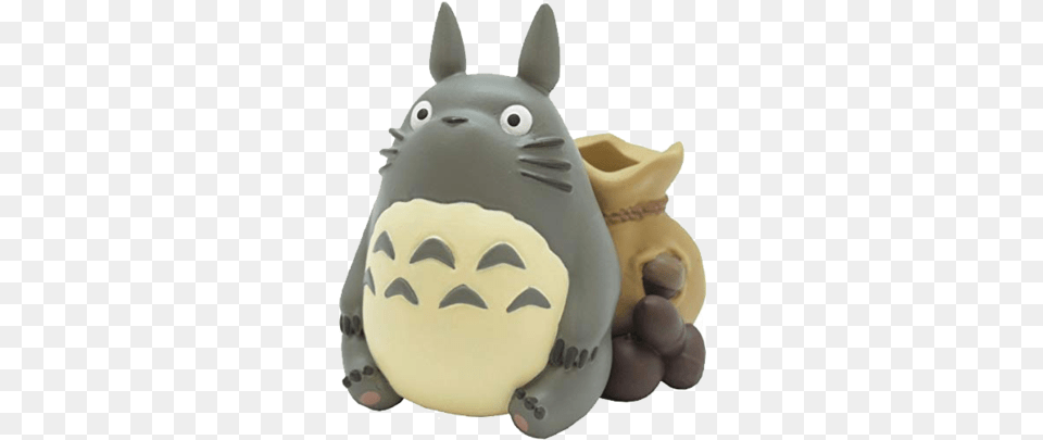 Totoro Pen Stand Totoro Figure, Plush, Toy, Animal, Fish Free Transparent Png