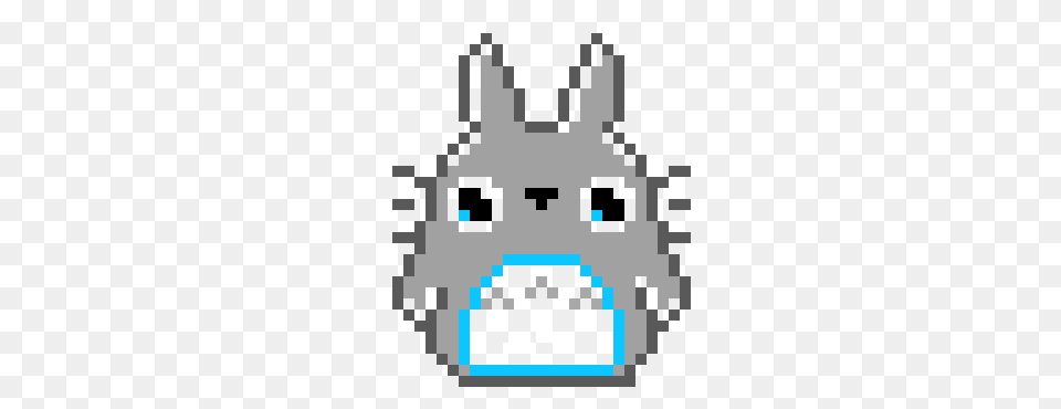 Totoro Pixel Art Maker, Qr Code Png Image