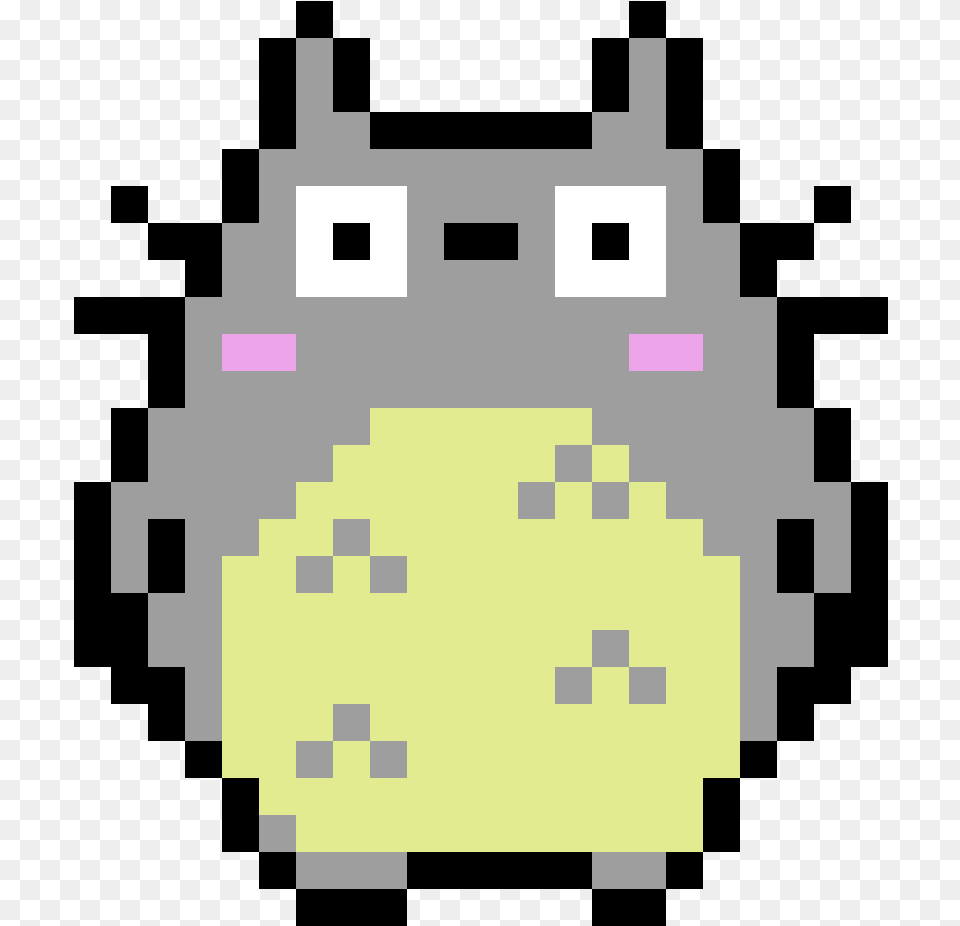 Totoro Pixel Art Totoro, First Aid Free Transparent Png