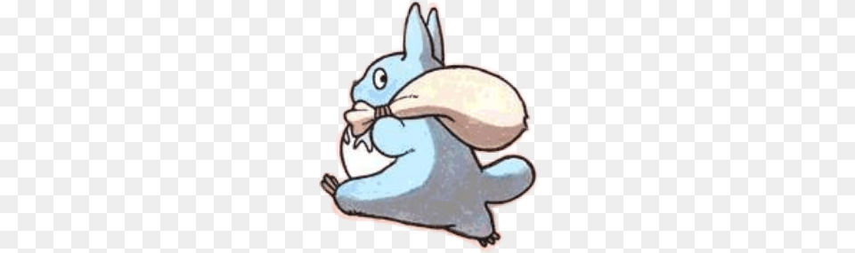 Totoro Sticker Madebyme Anime Rabbit Cute Little, Animal, Mammal Free Png Download