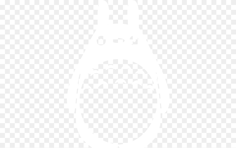 Totoro Totoro Black And White, Stencil, Baby, Person, Face Free Png