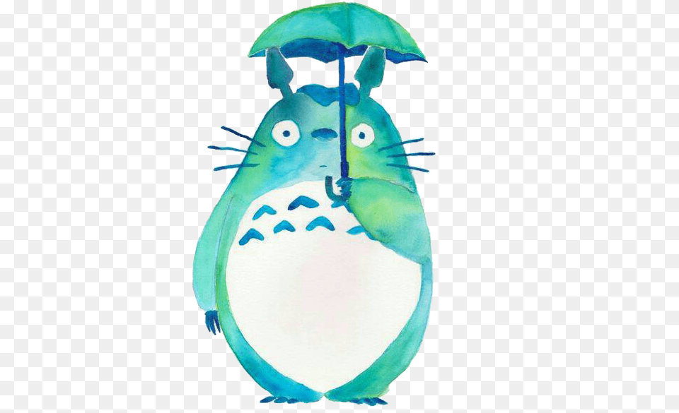 Totoro Watercolor, Water, Nature, Outdoors, Sea Free Png
