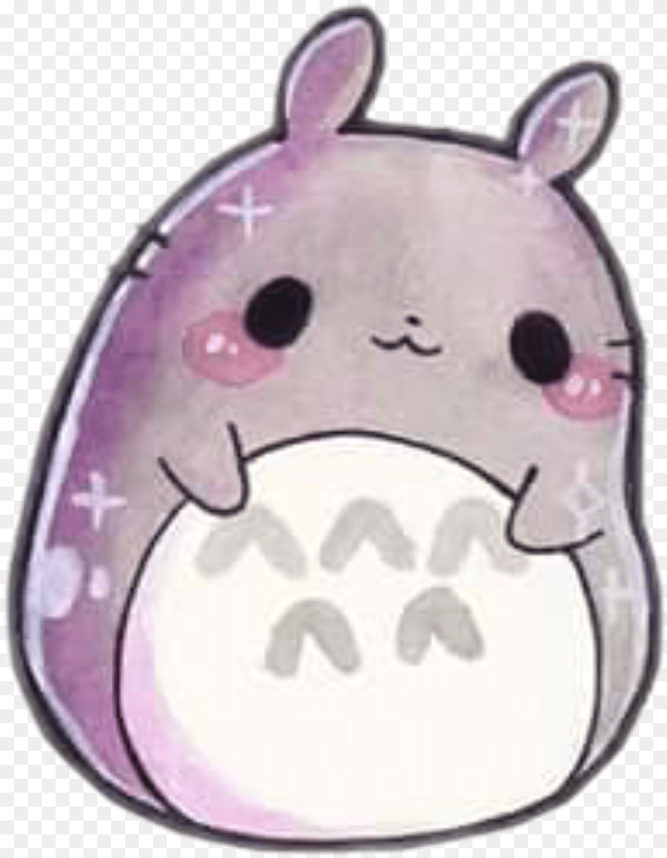 Totoroo So Cuteee Totoro Kawaii Cute Strangeanima Kawaii Cute Animal Drawings, Mammal, Nature, Outdoors, Snow Free Transparent Png