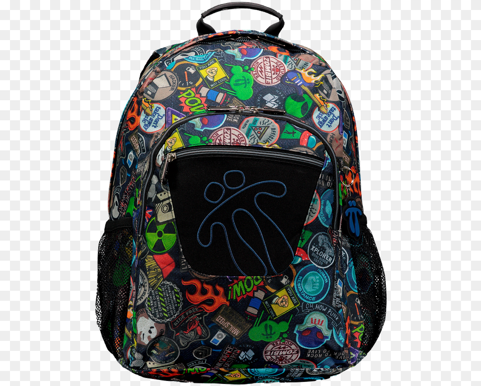 Totto Crayola Schoolbagbackpack Boys Blackmulticoloured, Backpack, Bag, Accessories, Handbag Free Png Download