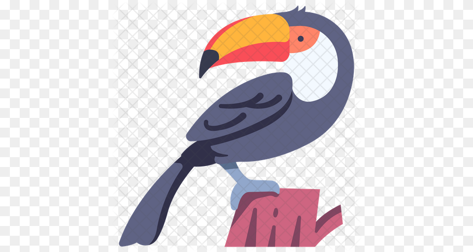 Toucan Icon Hornbill, Animal, Beak, Bird Png Image
