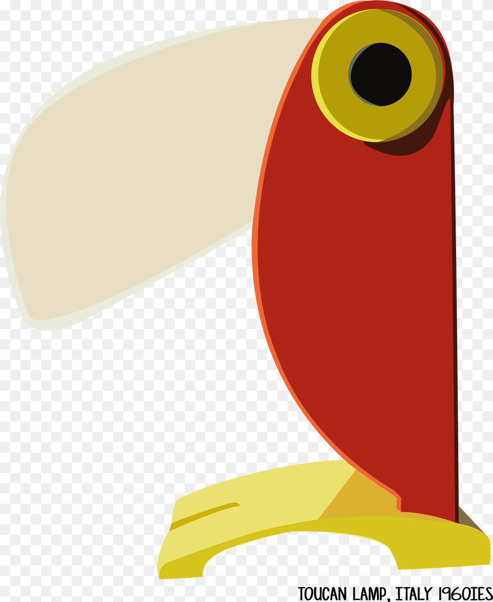 Toucan Lamp 1960ies Illustration Free Transparent Png