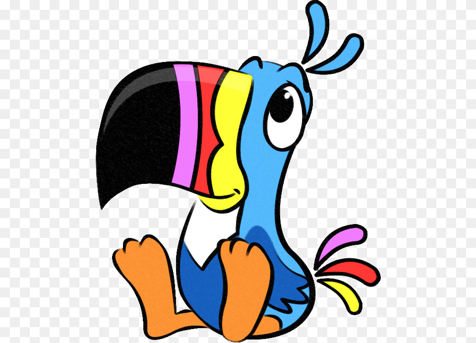 Toucan Sam Sitting, Animal, Bird Free Png Download