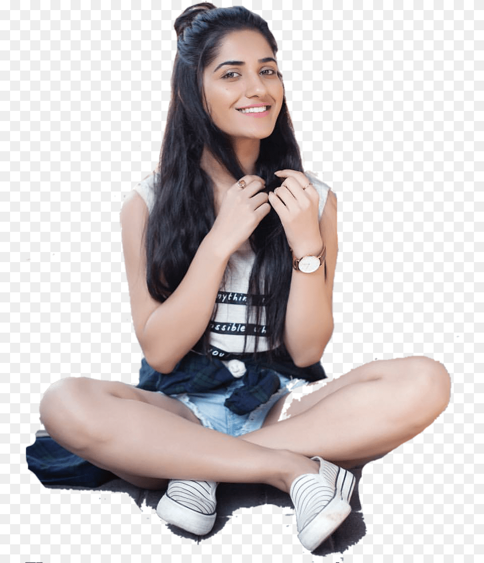 Touch And Hold On Each Background And Save Into Your Girl Background Hd, Teen, Sitting, Female, Person Png Image