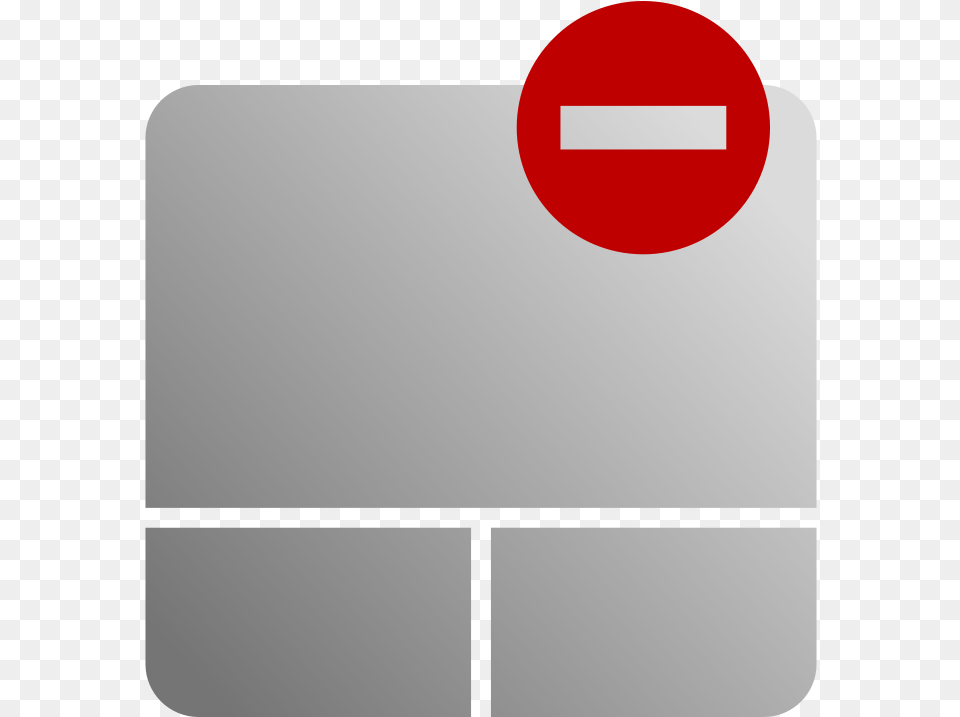 Touch Board Close Icon Touchpad Off Icon, Sign, Symbol Png