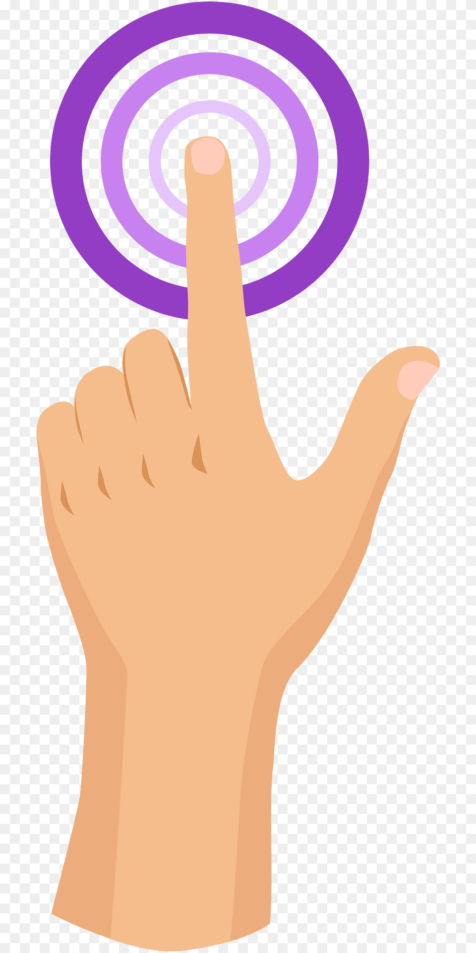 Touch Clipart, Spiral, Body Part, Finger, Hand Png