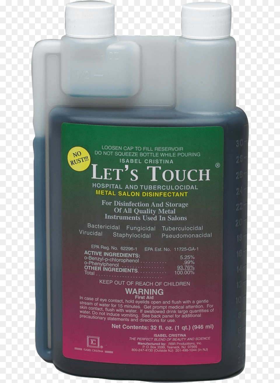 Touch No Rust Concentrate Let39s Touch, Bottle, Cosmetics, Perfume, Shampoo Free Png Download