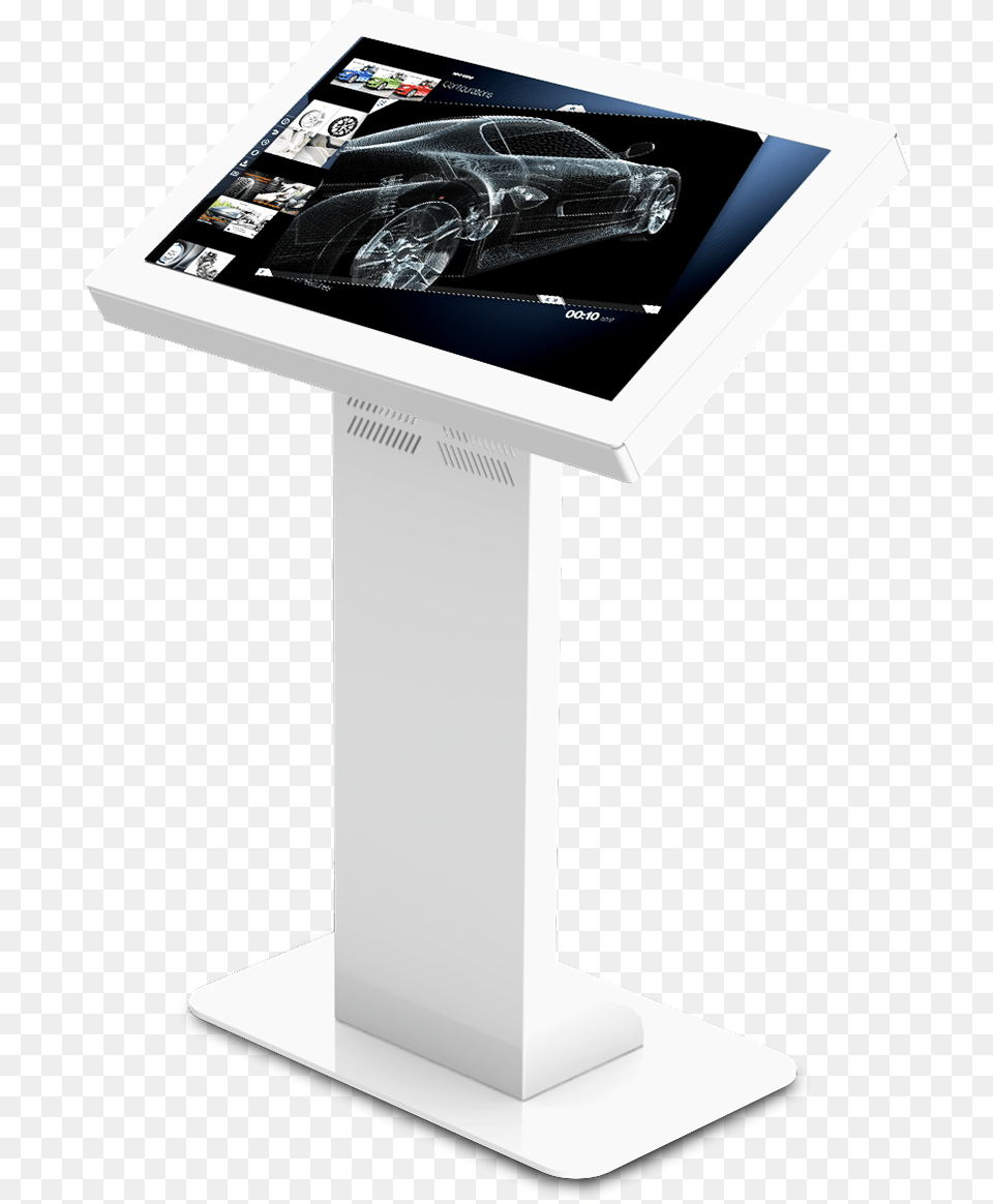 Touch Screen Stand, Kiosk, Electronics, Transportation, Car Free Transparent Png