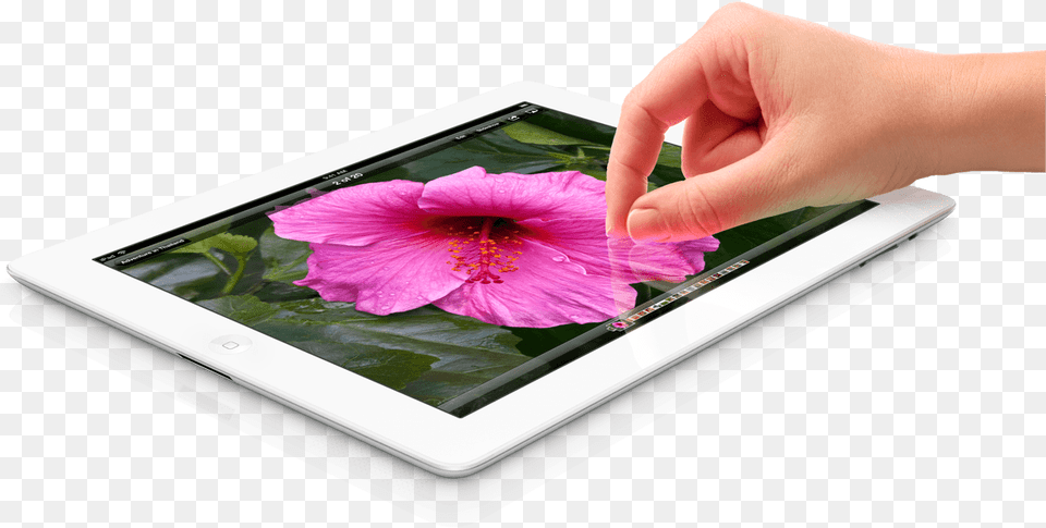 Touch Tablet Transparent Samsung Did Not Copy Ipad Ad, Computer, Electronics, Tablet Computer, Flower Free Png