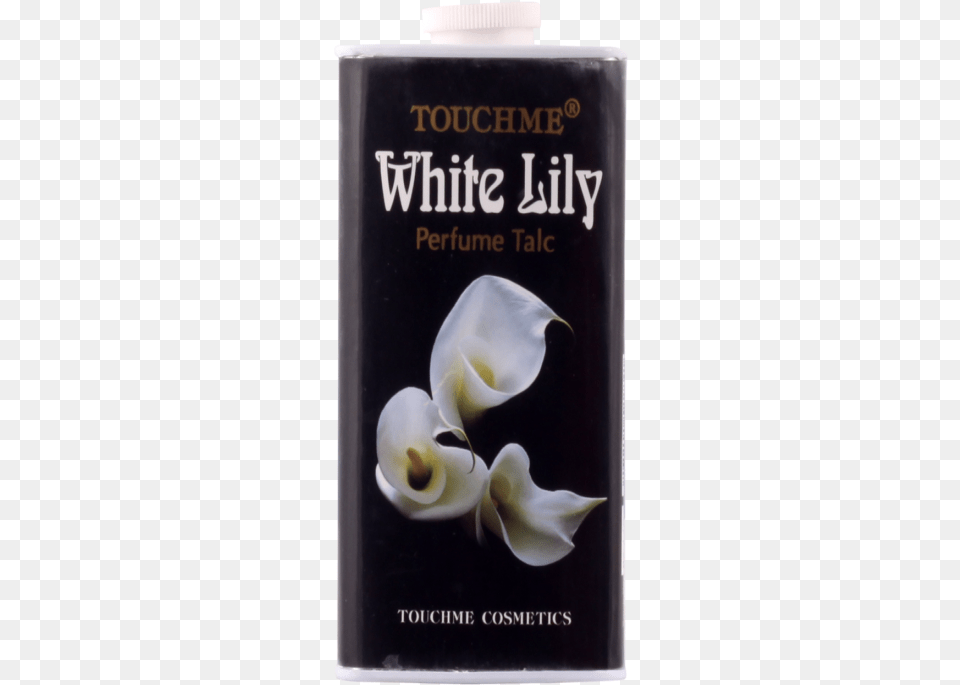 Touchme Talc Powder White Lily Small Giant White Arum Lily, Book, Flower, Petal, Plant Free Png