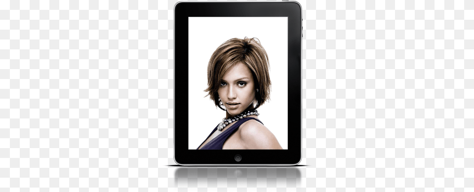 Touchscreen Tablet Panneau Publicitaire Dans Le Mtro, Head, Portrait, Photography, Person Png Image