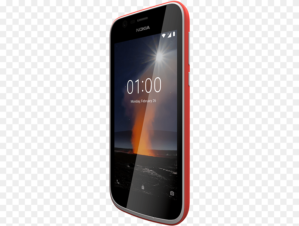 Tough And Boasting The Reassuring Quality You Expect Nokia 1 Yellow, Electronics, Mobile Phone, Phone, Outdoors Free Png