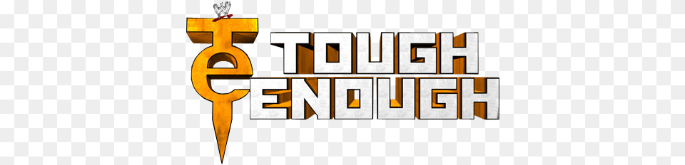 Tough Enough Logo Wwe Tough Enough Logo, Cross, Symbol, Scoreboard, Text Png Image