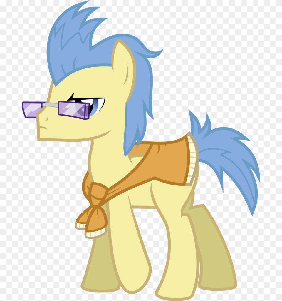 Toughbluff Background Pony Glasses Hipster Safe Cartoon, Book, Comics, Publication, Person Free Png Download