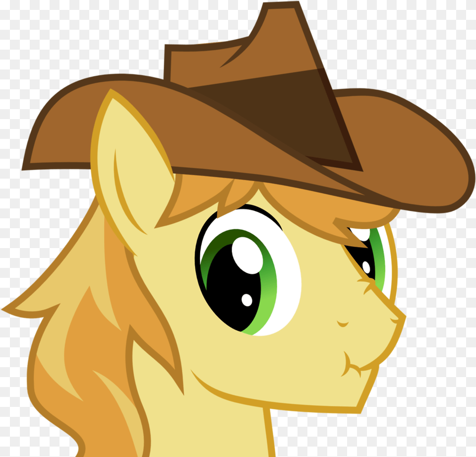 Toughbluff Braeburn Safe Scrunchy Face Simple Background Horse, Clothing, Hat, Cowboy Hat, Person Free Png Download
