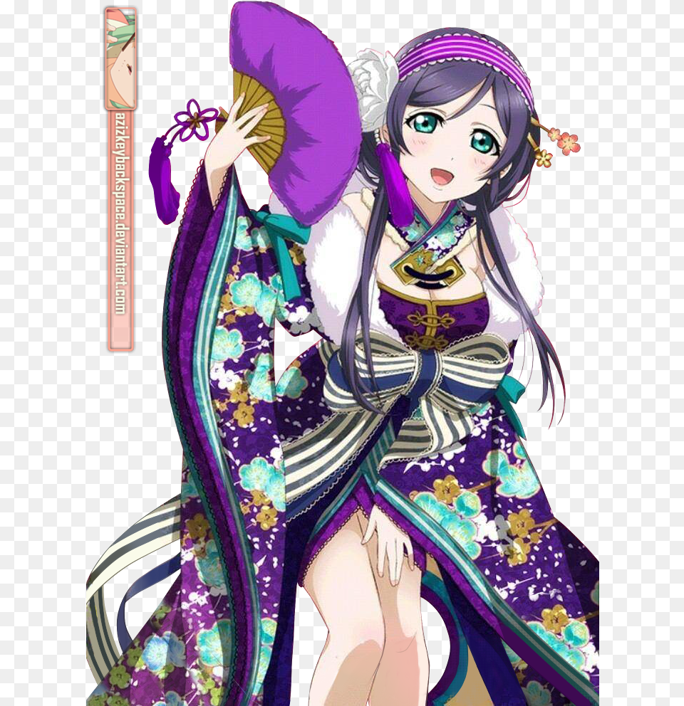 Toujou Nozomi Sr Grateful To The Gods Nozomi, Book, Purple, Comics, Publication Free Png