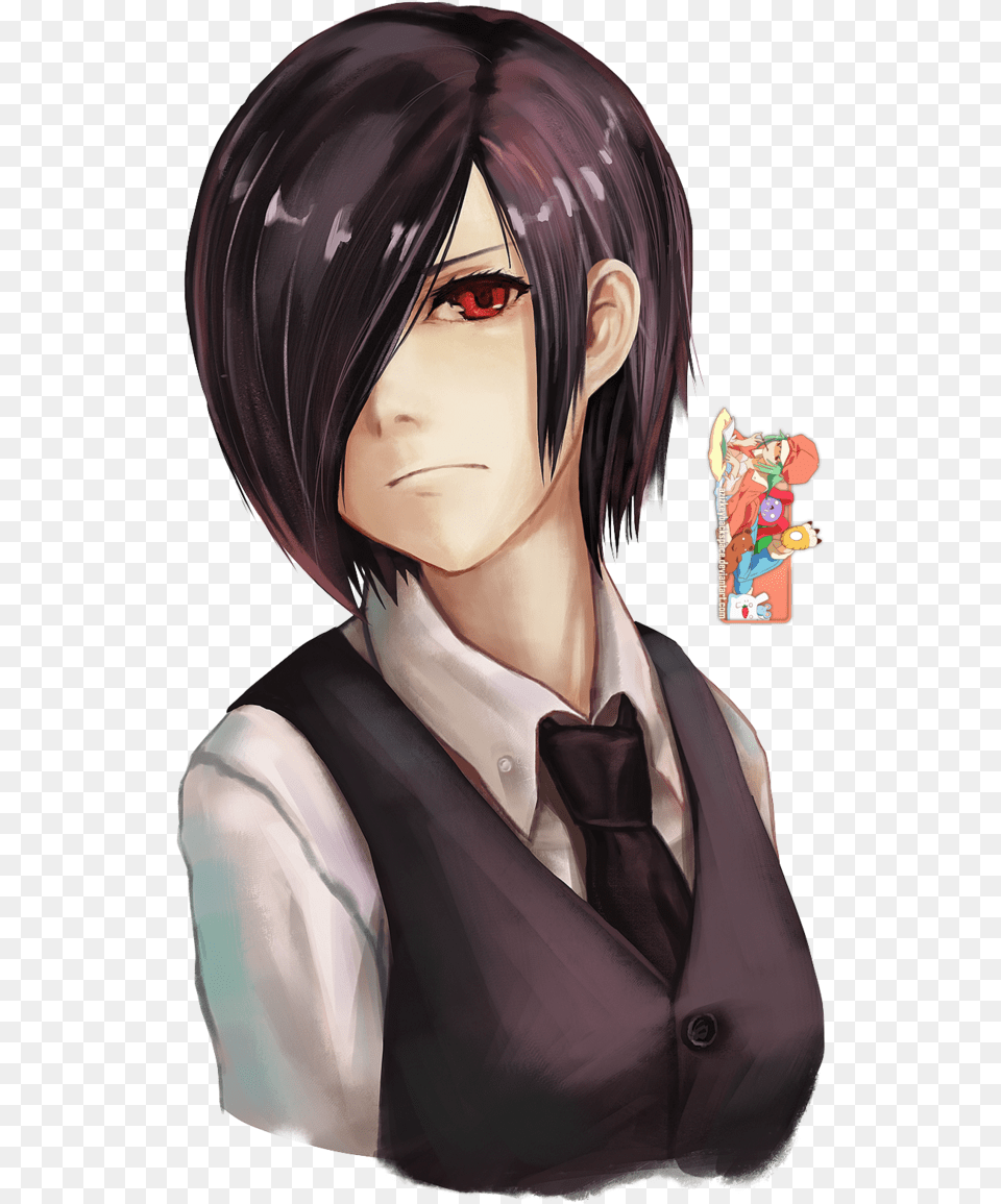 Touka Tokyo Ghoul Render, Woman, Adult, Publication, Book Png Image
