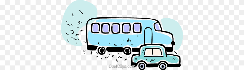 Tour Buses Royalty Vector Clip Art Illustration, Transportation, Van, Vehicle, Bus Free Transparent Png