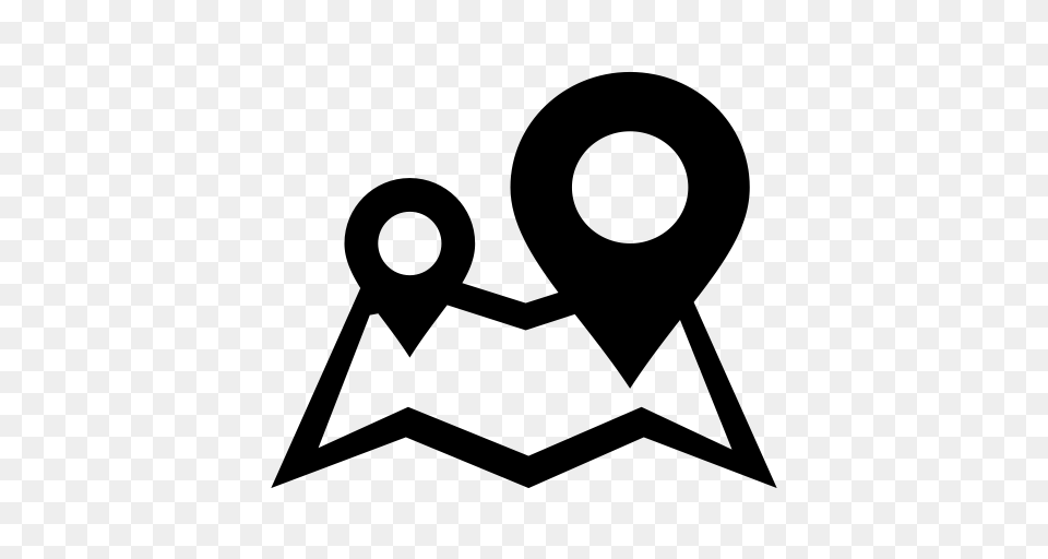 Tour Guide Guide Map Icon With And Vector Format For, Gray Png Image