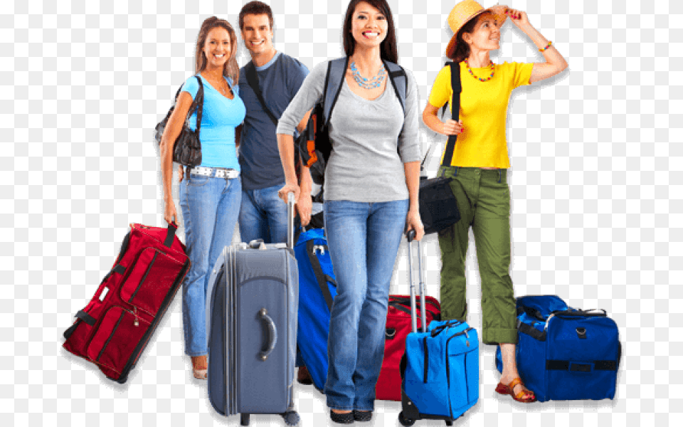 Tourist, Baggage, Woman, Adult, Person Free Png