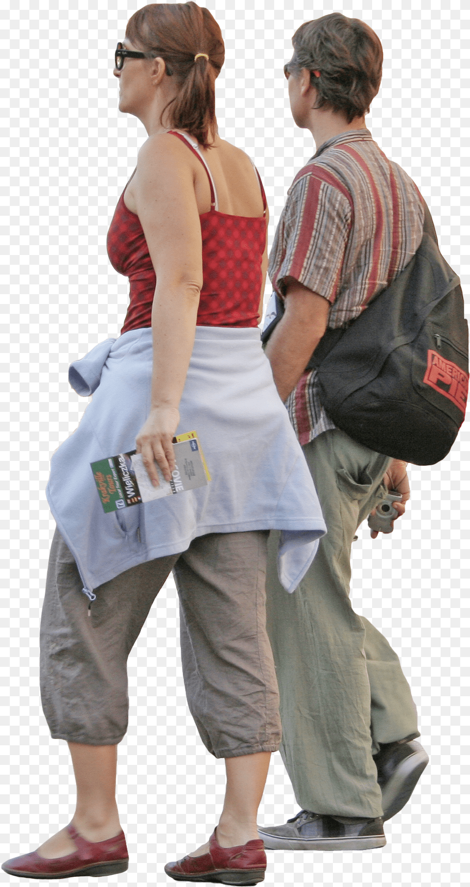 Tourist, Woman, Pants, Female, Person Png Image