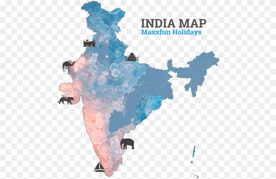 Tourist Attraction Withdrawal Of Monsoon In India, Atlas, Chart, Diagram, Map Free Transparent Png