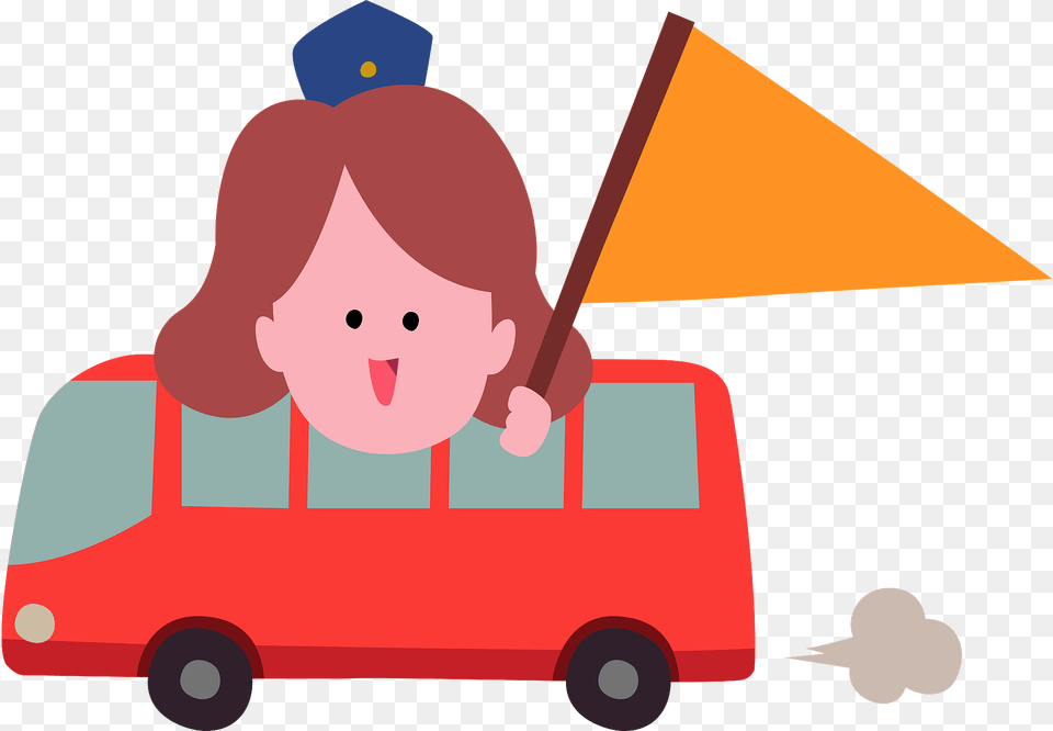 Tourist Bus Tour Conductor Clipart, Person, People, Face, Head Png Image