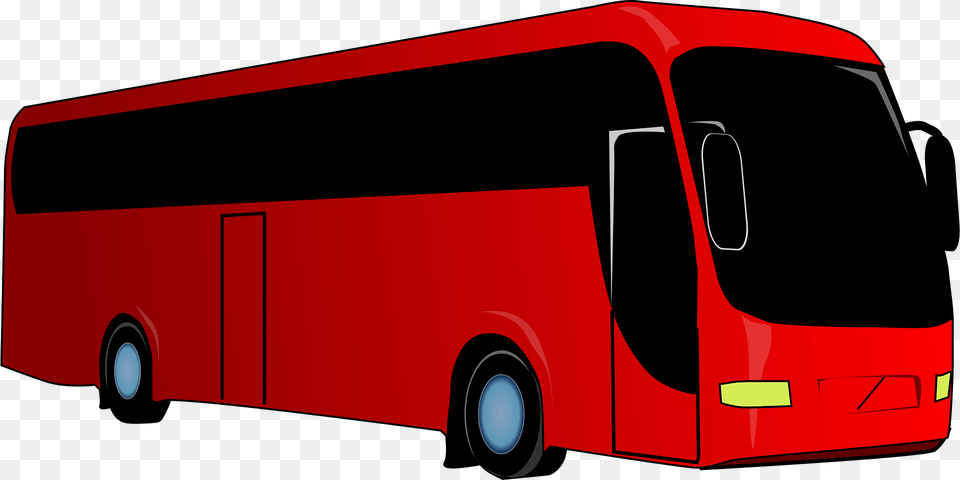 Tourist Clipart, Bus, Transportation, Vehicle, Tour Bus Png Image