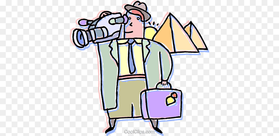 Tourist In Egypt Royalty Vector Clip Art Illustration, Photography, Baby, Face, Head Png Image