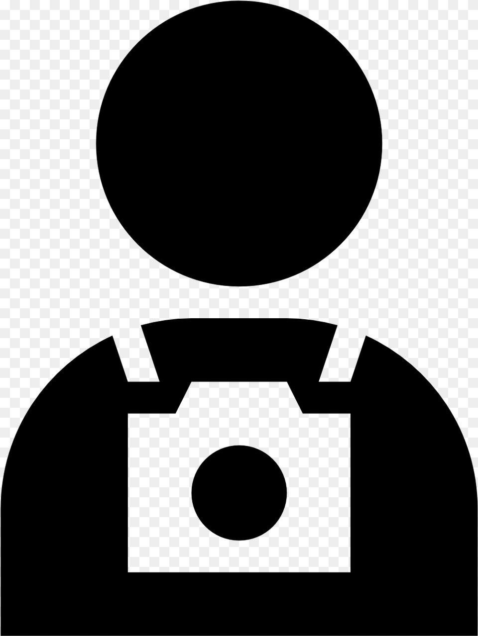 Tourist With Camera Icon Tourist, Gray Free Png Download